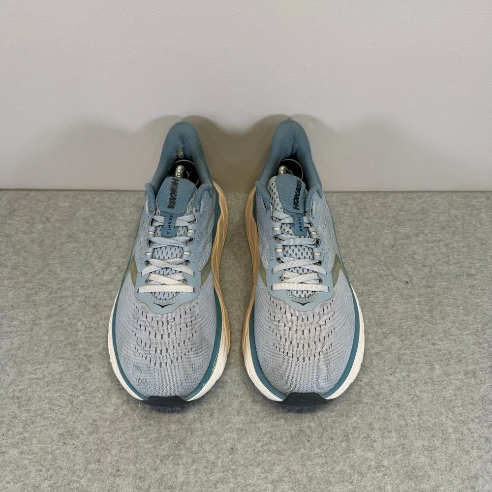 Hoka One One Arahi 5 Womens Shoes Size 9.5 Blue Fog Running Sneakers 1115012BFPB